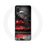 Coque pour Samsung Galaxy A02 Formule 1 Sebastian Vettel Pilote automobile F1 Rouge
