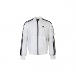 Adidas MH 3S Bomber Austas prigludęs &scaron;varkas Vyri&scaron;kas vir&scaron;utinis drabužis Baltas GH4803 S