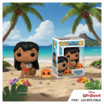 Lilo ir Stitch Funko Pop Figūra Funko Pop Lilo su Pudge Lilo & Stitch Lilo Su Pudge Pop Play Vinilo figūrėlė Nr. 1047