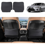 Suitable for Lexus 2018-2024 ES250 ES300h ES350 Rear seat Cover Protective Cover, Waterproof Foot pad, Durable car seat backrest Anti Kick pad,