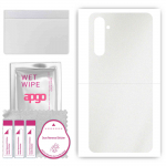 apgo Protective Skin Sticker for the back compatible with Oppo K5, Wrap Film, Foil, Vinyl - Pattern Matte Transparent