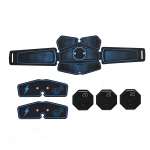 I&scaron;manioji EMS elektrinė pilvo treniruotė su raumenų stimuliatoriumi svorio metimui Fitness Fizioterapija Pilvo svorio metimui viso kūno masažuoklis