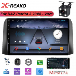 UAZ Patriot 3 2016 - 2021 automagnetola multimedijos grotuvas navigacija GPS WIFI stereo auto Android Carplay 2 DIN 1+32CP