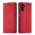 Odinis telefono dėklas, skirtas Samsung S23 FE S22 Ultra S21 S20 Plus 5G Note 20 10 9 Magntic Flip Wallet, skirtas Galaxy S10 S9 S8 S7 Edge + Samsung S23 juoda