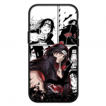 skirtas iPhone 15 14 Xiaomi Redmi Note 13 12 11 Pro Max X 8 7 XR Samsung Galaxy A15 S24 S23 A05 Huawei OPPO A17 Anime Uchiha Itachi Akatsuki telefono dėklas for iPhone 7 Plus &scaron;velni smėlinė