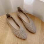 Fangtou Granny Shoes Moteri&scaron;ki nauji laisvalaikio batai mink&scaron;tu padu, plok&scaron;čiapadžiai vienpadžiai batai 35 chaki