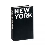 Paprasta angli&scaron;ka simuliacinė knyga, rankdarbiai, ornamentai, dekoratyvinis knygos modelis, rekvizitai kavinei, vie&scaron;bučiui, studijai - Mink&scaron;ta ir realisti&scaron;ka i&scaron;vaizda Finished New York