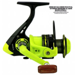 Naujas galingas žvejybos ritės 2000-7000 žalias modelis, visi&scaron;kai metalinis ritės besisukantis ratas, stabilesnis, tinkamas jūros ir gėlo vandens 2000 Series