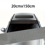 150 cm x 20 cm PVC automobilio priekinio stiklo lipdukai, apsaugantys nuo UV spindulių privatumo langų lipdukai, skirti auto priekinio priekinio stiklo &scaron;oninių blokų dangtelio plėvelei