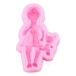 3D Silicone Fondant Cake Mold Creative Chocolate Sugarcraft Mould Decorating DIY Tool(Mergina)