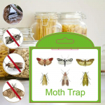 Namų virtuvės ir drabužių lipnios sandėliuko kandžių gaudyklės su feromonais Prime Drabužiai Spinta Kandžių gaudyklė Magic Moth Catcher