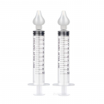2 vnt. adatinis vamzdelis nosies aspiratorius Baby Care nosies siurbimo valiklis 10 ml kūdikių rinito nosies prausiklis Aspirador nosies de Plastico 2pcs