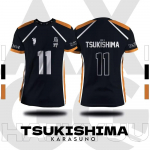 Haikyuu Fukurodani Hinata Animacinis Anime Cosplay Vyri&scaron;kas Džersis Trumpomis Rankovėmis Vaikų Mar&scaron;kinėliai Drabužiai Unisex Vir&scaron;ūnės Nauja Mada Moteri&scaron;ki Mar&scaron;kinėliai M