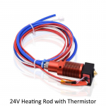 3D spausdintuvo dalys CR10S Pro Ender 3 Hotend rinkiniui 0,4 mm purk&scaron;tukas &scaron;ildytuvas termistorius ekstruzija surinktas ekstruderis CR-10 MAX 24V for CR10S Pro