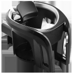 2 viename automobilinis gėrimų laikiklis Volvo XC60/ S90 / S60 / XC90 One Size sidabras