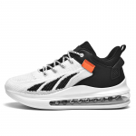 Oro pagalvės sportbačiai Vyri&scaron;ki Madingi 2025 Stilingi Laisvalaikio Sportiniai Bėgimo Ėjimo Zapatillas Deportivas Hombre Patogūs I&scaron;pardavimai 39 juoda balta spalva