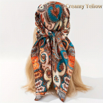 &Scaron;ilkinė skara, atlasinė kvadratinė skara moterims, gėlėta kaklaskarėle, moteri&scaron;ka nauja galvos juosta, plaukų juosta Spausdinti Foulard Hijab Apvyniojimai Bandana XXS