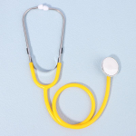 Ne&scaron;iojamas dvigalvis stetoskopas Profesionalus kardiologijos stetoskopas Gydytojo medicinos įranga studentų veterinarijos slaugytojo medicinos prietaisas