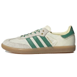 Wales Bonner x adidas Samba Kreminės Baltos ir Drąsiai Žalios Unisex Sportbačiai Easy-Yellow GY4344 42⅔