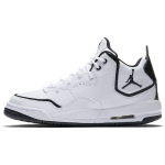 Air Jordan Courtside 23 GS Balti Juodi Vaikų Sportbačiai AR1002-100 35.5