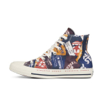Converse Chuck Taylor All Star Drąsus Prekės Ženklas Auk&scaron;ti Patogūs Drobės Batai Unisex Sportbačiai Spalvingi 166498C 38