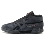 Reebok Workout Pro Retro Sportiniai Patvarūs Vidutinio Auk&scaron;čio Sportbačiai Unisex Sportbačiai Juodi 100034266 44 black