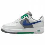 Nike Air Force 1 Low '07 LV8 Split Light Silver Deep Royal Blue Kedai FD2592-001 44.5
