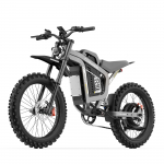 COSWHEEL R19 19 Elektrinis purvo motociklas 3000W variklis 72V 40Ah baterija pilka
