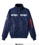 Vyri&scaron;ka NASA vientisos spalvos skraidymo striukė - Laisvalaikio, plona, madingas sportinis &scaron;varkas 4XL