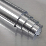 Lipni nerūdijančio plieno kontaktinė plėvelė Metalinė sidabrinė lipni virtuvės spintelės indaplovės &scaron;aldytuvo nerūdijanti plėvelė 30x200cm sidabras