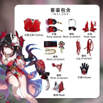 Sparkle Cosplay Hsr Honkai Star Rail Cosplay Kostiumas Perukas Lapės Kaukė Batai Moterims Helovinas Karnavalas Vaidmenų Žaidimo Apranga L gray