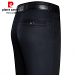 Pierre Cardin vyri&scaron;kos tiesios laisvalaikio kelnės i&scaron; Tencel mi&scaron;inio, atsparios rauk&scaron;lėms 31