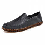 Nauji laisvalaikio odiniai batai vyrams Slip On Loafers Vyri&scaron;ki lengvi vyri&scaron;ki sportbačiai plok&scaron;ti odiniai sportbačiai Vyras 38