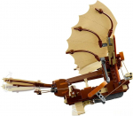 493 vnt. Leonardo da Vinci skraidanti ma&scaron;ina &bdquo;Pasidaryk pats&ldquo; surenkamas kaladėlių modelis Žaislų rinkinys Gimtadienio dovanos ir Helovino dekoracijos Dovanos no box