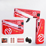 2.0 patobulintas &bdquo;Lifecard&ldquo; lydinio sulankstomas pistoletas, žaislinis mink&scaron;tas kulkos formos &scaron;audymo modelis, pistoletas suaugusiems, vaikams, berniukams, gimtadienio dovanos