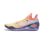 Li Ning Wade 808 3 Basketball Shoes Men's Low top Bright Yellow/Red Coral Powder/Vero Rose Purple ABAU047-4 43.5 gray