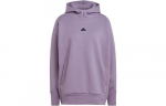 Adidas ZNE. Su gobtuvu, dėvėtas, raudonas IN5123 L pilka spalva/violetinė