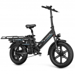G- FORCE DE-S Miesto krovininis elektrinis dviratis 750W variklis 48V45Ah baterija 20 colių plačios padangos Patogus važiavimas E-dviratis suaugusiems