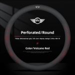 Automobilio vairo apdangalas Itin plonas kvėpuojantis dėklas MINI Cooper R56 F56 R50 JCW Cabrio Aceman Countryman Clubman Roadster