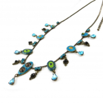 Les Tr&eacute;sors De Lily [E5710] - Collier Cr&eacute;ateur 'Mitsou' Turquoise mėlyna