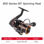 Kingdom MICRO FLY spiningo žūklės ritė 800 1000 2000 3000 Lengvo ritės sukabinimo jauko ritė Gėlo ir sūraus vandens sukimo ritės