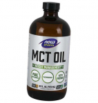 MCT aliejus, skystas MCT aliejus, &bdquo;Now Foods&ldquo; 473 ml (74128002)