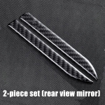 Automobilio durelių anglies pluo&scaron;to apsauga ir galinio vaizdo veidrodžio apsauga tinka visiems automobiliams 2pcs