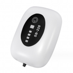 Akvariumo oro siurblys USB įkraunamas deguonies siurblys žuvų bako burbuliatorius, didelės talpos 4800 mAh ličio 2600mAh balta