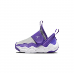 Air Jordan 23/7 TD Purple Venom Kūdikių sportbačiai Vidutinio sidabro baltumo DQ9294-500 25