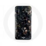 Coque pour Samsung Galaxy J7 2017 Vikings Teaser Saison 6 Affiche Personnages Art