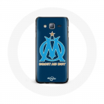 Coque pour Samsung Galaxy Grand Prime Olympique de marseille OM logo bleu