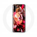 Coque pour Huawei P30 Pro Tanjiro Demon Slayer Kimetsu no Yaiba en col&egrave;re