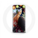 Coque pour Samsung Galaxy J6 2018 One Piece Joyeux no&euml;l Zoro Anime Manga