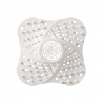 Vonios kambario vulkanas, apsaugantis nuo užsikim&scaron;imo grindų kanalizacija- uždengimas virtuvės vonios kriauklės filtras plaukų kanalizacijos plaukų filtras One Size balta